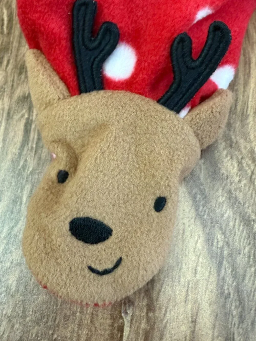 NWT Carter's Reindeer Fleece Sleeper Newborn